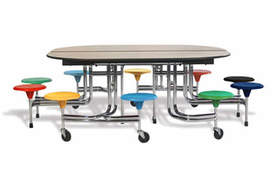 School Dining Tables Wagstaff, Round School Dining Tables